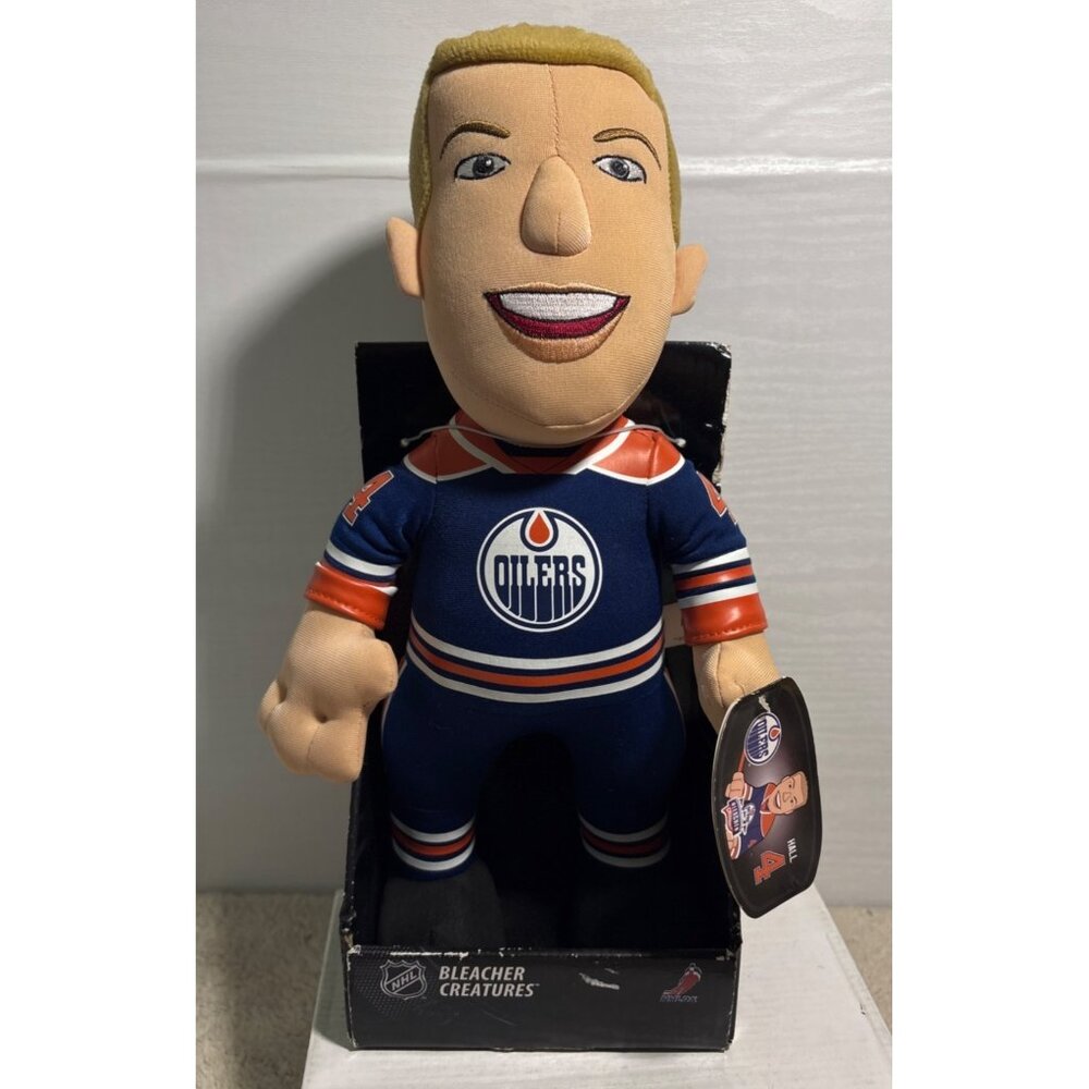 Taylor Hall Edmonton Oilers Bleacher Creatures NHL Plush Doll 14" Collectible
